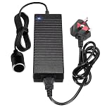 Vegena AC to DC Converter 120W/10A, 220V to 12V Adapter, Car Cigarette Lighter Socket, Car Power Converter AC to DC Transformer, 220V Mains To 12V DC Cigarette Lighter Voltage Converter Power Adapter