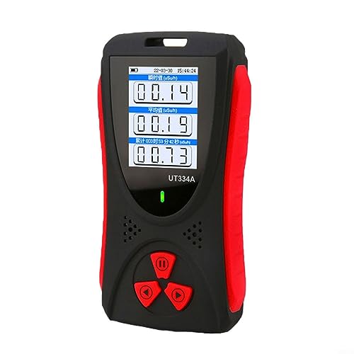 Contatore Geiger UT334A, rilevatore di radiazioni nucleari Beta Gamma Test di radiazioni a raggi X Contatore Geiger Allarme di dose personale Rilevatore di dose di radiazioni nucleari