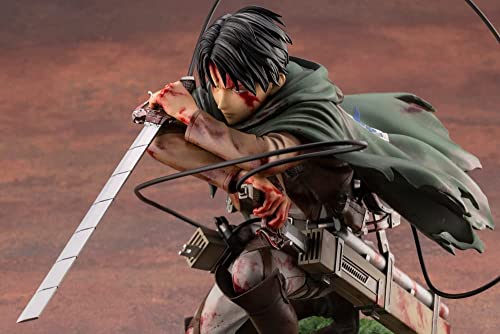 Attack On Titan Figure Levi Ackerman Battle Damage Ver Figure Anime Figure Action Figure #TOP2
