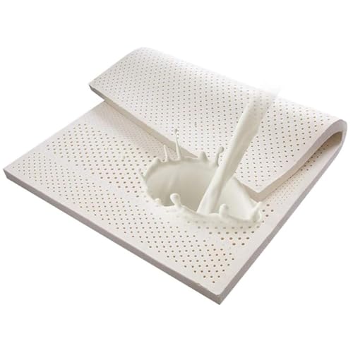 Colchón plegable de espuma viscoelástica con diseño ergonómico transpirable de 7 zonas, almohadilla de látex natural para comodidad de dormitorio