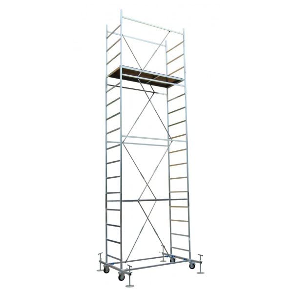 Trabattello Maxitris Plus Altezza 380 cm - piano non compreso