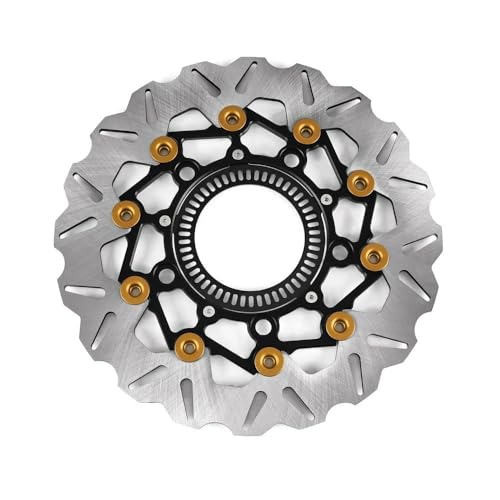 �ɓK������PCX160 �p 2023-2025 267 �~�����[�g���I�[�g�o�C�t�����g�u���[�L�f�B�X�N CNC �A���~���� ABS �t���[�e�B���O�f�B�X�N���[�^�[�u���[�L�u���[�L�f�B�X�N �u���[�L�f�B�X�N(Yellow)
