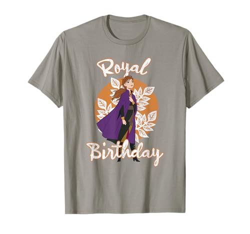 T-shirt Disney La Reine des Neiges Anna anniversaire pour petite fille