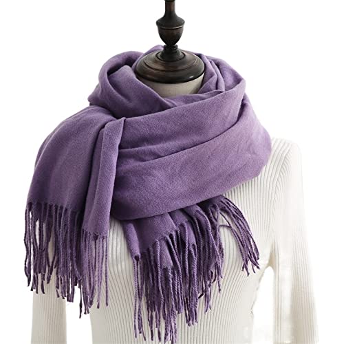Sciarpa Invernale Sciarpa Donna Sciarpe Inverno Imitazione Cachemire Sentire Pashmina Scialle Involucri Morbidi Coperta Calda Sciarpe For Le Donne Regalo Scialli Morbidi