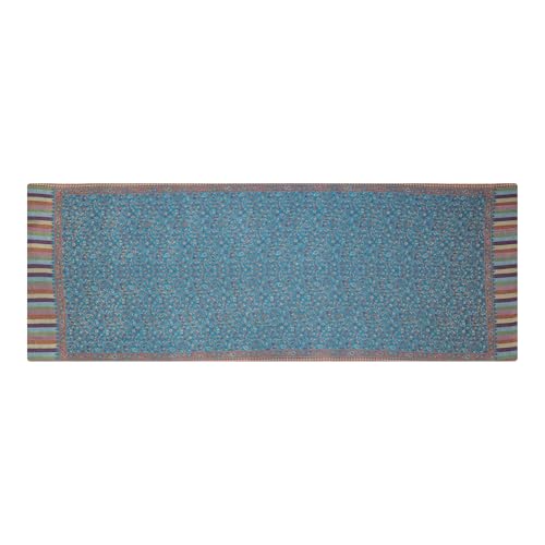 Image of EH Pashmina Stole, Reversible Jamawar weave in beautiful paisley & floral, very soft MODAL fabric, all season Stole, Scarf, Wrap.