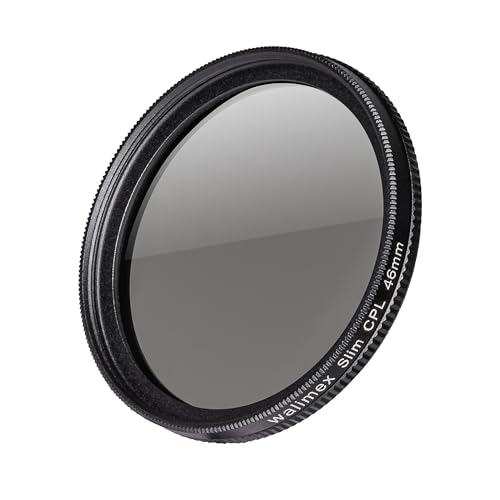 walimex Objectif 46 mm Filtre polarisant circulaire fin Pour appareil photo