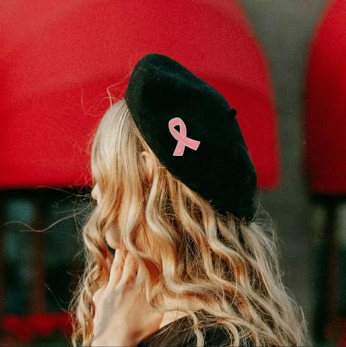 Cinta rosa insignia pin de conciencia para chalecos y camisas en marchas 7