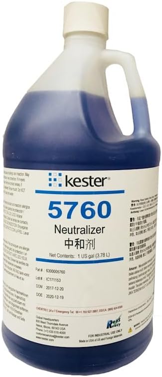 Kester Concentrate Flux Remover - Liquid 1 gal Bottle - 63-0000-5760 [PRICE is per GALLON]