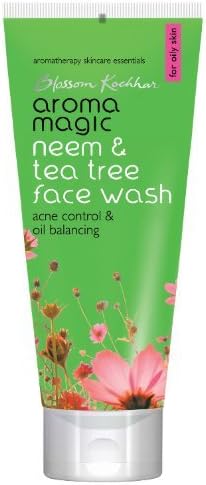 Aroma Magic Neem and Tea Tree Face Wash, 100ml by Aroma Magic
