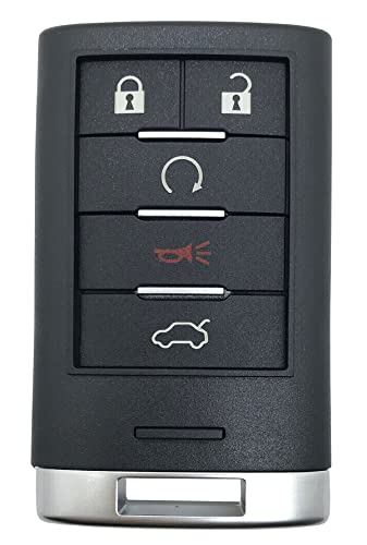 Coque clé Cadillac STS CTS 5 boutons cassée solution remplacement 2008-2013