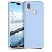 Produktbild kwmobile Hülle kompatibel mit Huawei P20 Lite - Hülle Silikon gummiert - Handyhülle - Handy Case in Hellblau matt