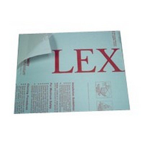 Lexan Clear Double Polycarbonate Sheet 32 in. W x 44 in. L x .093 in.