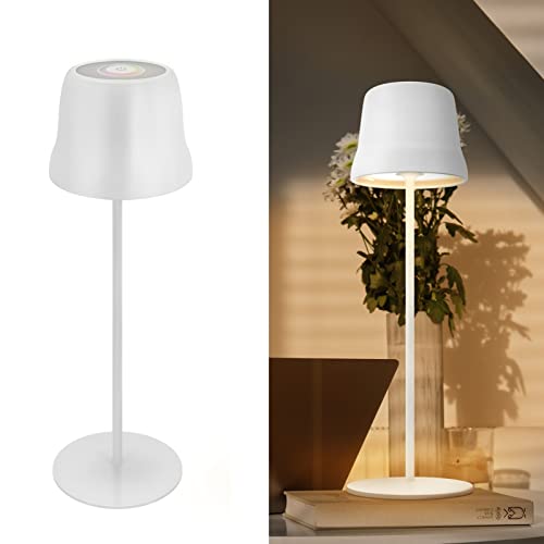 LED Akku Tischlampe Aufladbar Tischleuchte Indoor & Outdoor- dimmbar, kabellos, warme Licht und mehrfarbig - Tischlampe mit touch-Schalter für Schlafzimmer,Bar,ostern dekoration Cover