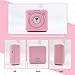 immagine 3JEPOD A6 PeriPage Mini stampante portatile per foto, wireless Bluetooth, stampa termica, connessione USB, rosa