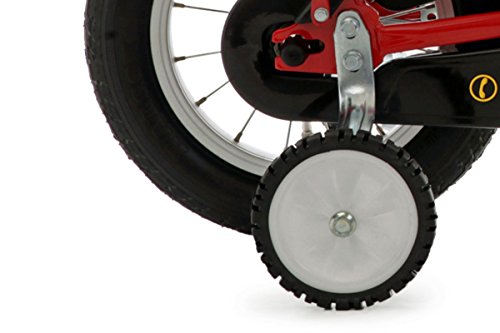 Bachtenkirch Kinderfahrrad 12,5'' Feuerwehr rot-gelb – Bild 4