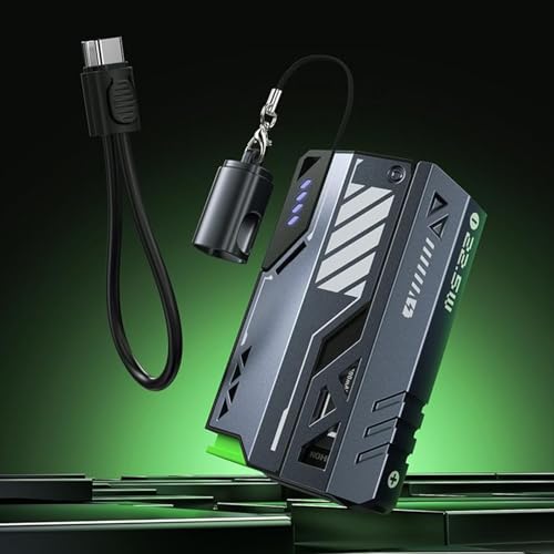 Power Shell Compacto 5000mAh con Diseño de Cambio Simple y USB-C miniatura 3