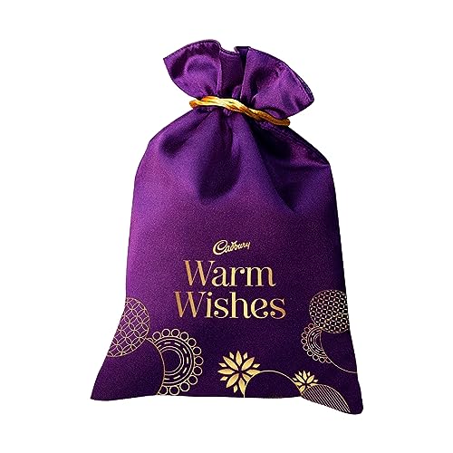 Image of Cadbury Potli Gift Pack With Happilo California Almonds 200G,60 Grams