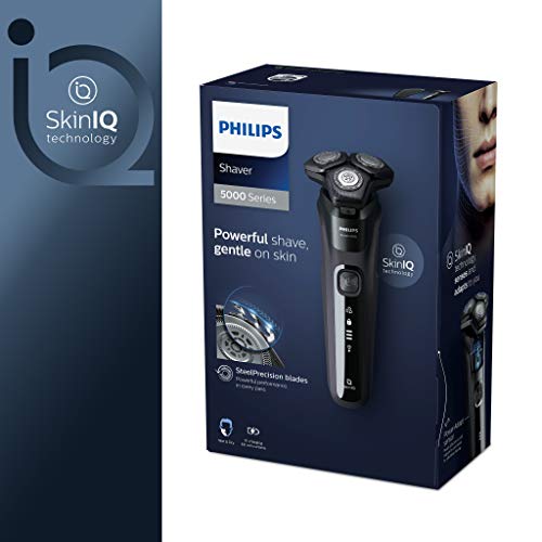 Philips Series 5000 Elektrischer Nass- und Trockenrasierer S5579/50, Leistungsstarke und sanfte Rasur dank Steelprecision-Schersystem - Image 6