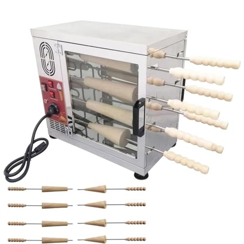 Chimney Cake Oven Electric Commercial Machine With 8Pcs Roller, Cake ...