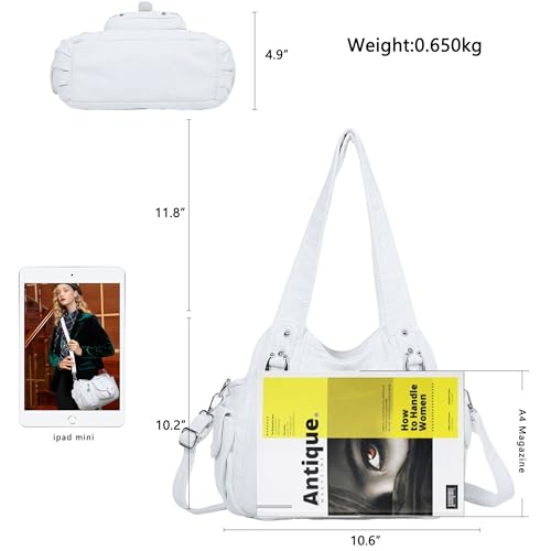 Image of Angel Barcelo Hobo Bag for Women Crossbody Purse and Handbags Shoulder Bags