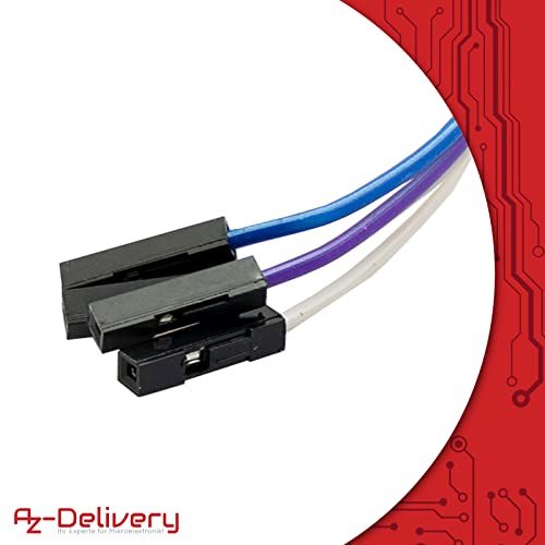 AZDelivery 4 Pin Programmer I2C Modul Test Werkzeug PCB Klemme 1 * 4P Gold-beschichtete Pogo Pins