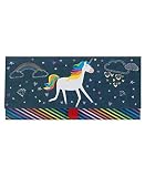 'Dinero de/regalo sobre unicornio '