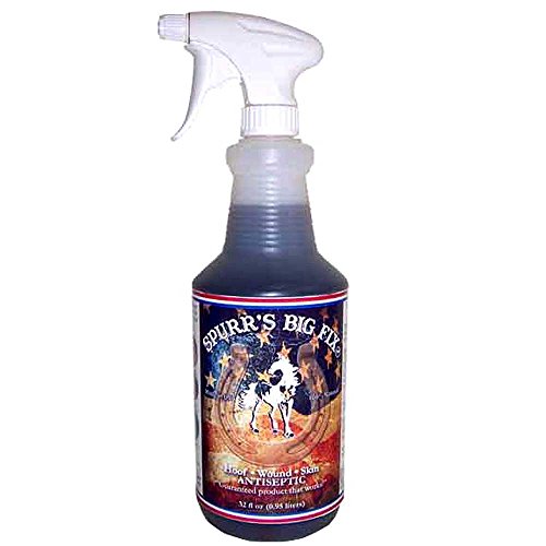 Spurrs Big Fix C Spurrs 32oz Wound Skin Hoof Spray 6
