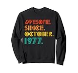 Photo Gallery awesome since october 1977 men women 1977 years old birthday felpa Photo Gallery awesome since october 1977 men women 1977 years old birthday felpa