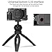 RX100 VII Microphone Mount Vlog Bracket Handle Grip w Cold Shoe Mount and 1/4 inch Tripod Screw for Sony RX100 I II III IV V VI VII (M1/M2/M3/M4/M5/M6/M7) Vlogging Accessories