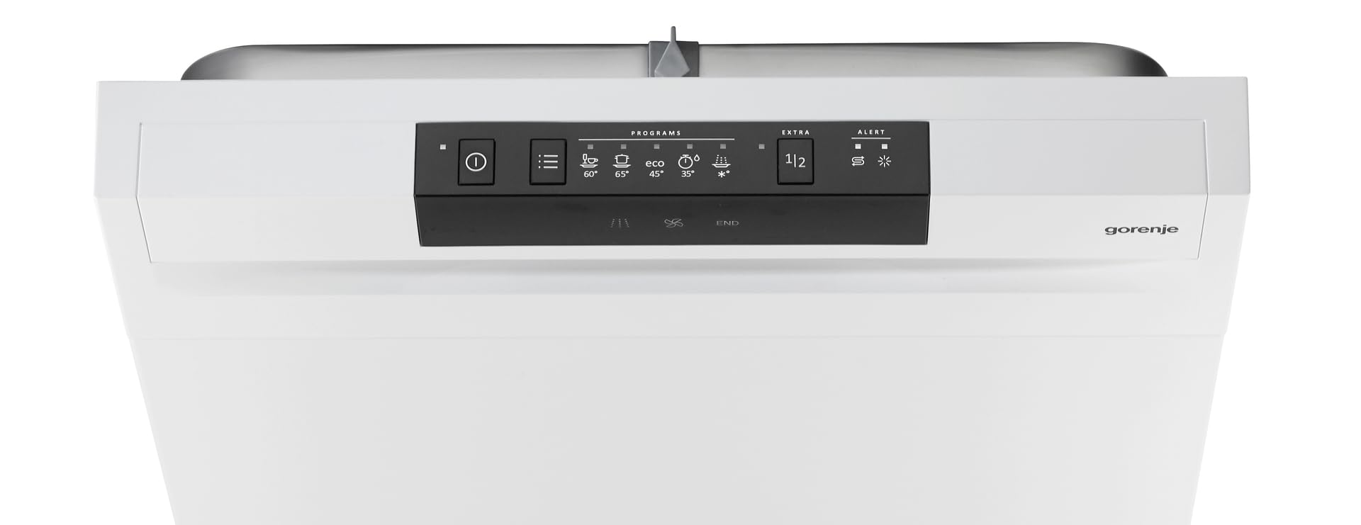 Gorenje GS 520 E15W Freistehender Geschirrspüler 45cm 9 Maßgedecke 5 Programme Weiß