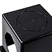 NDS Square Catch Basin Drain Kit with 2-Opening Catch Basin, Black Plastic Grate, 2 Outlet Adapters, & 1 Outlet Plug, 12 in.