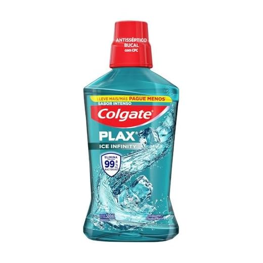 Enxaguante Bucal Colgate Plax Ice Infinity 500Ml Promo Leve 500Ml Pague 350Ml