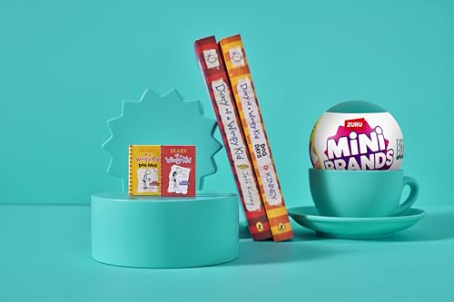 Mini Brands 77493 Books (Single Capsule) Bücher Überraschungskapsel, Serie 1