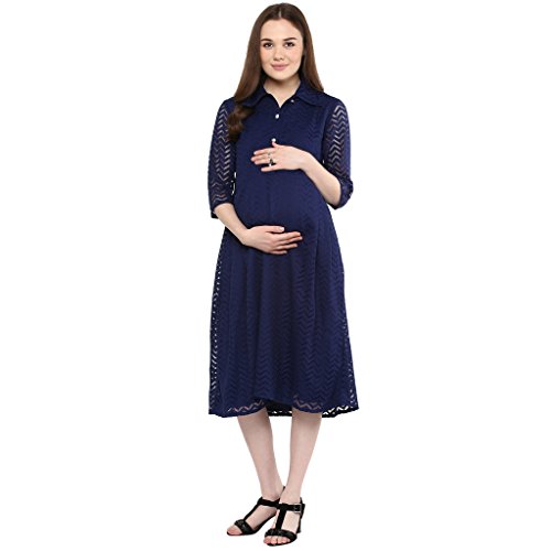 Image of Mine4Nine Women's net a-line Dress