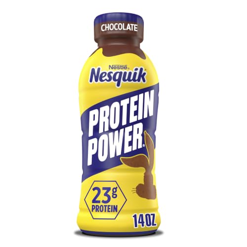 Nesquik Protein Power Chocolate Milk Drink, 14 Fl Oz