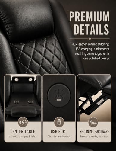 Luxury leather sofa set