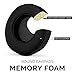 Brainwavz Round Replacement Memory Foam Earpads - Suitable for Many Other Large Over The Ear Headphones - Sennheiser, AKG, HifiMan, ATH, Philips, Fostex, Sony (Black)