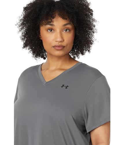 Image of Under Armour Tech Short Sleeve V-Neck Solid