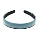 QinGoo Blau Leder Haarreif Stirnband Frauen Haarband Damen Haarschmuck Elegant Mädchen Haar-Accessoire 1stück(Blue)