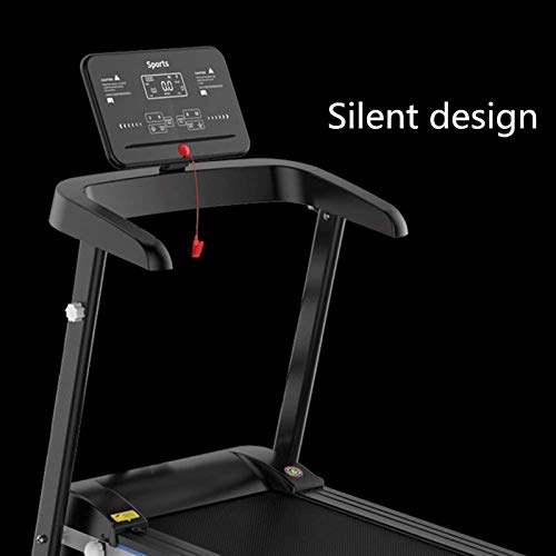 Caminadora plegable para hogar fitness 120 kg capacidad miniatura 2