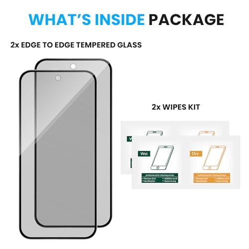 Image of FIRST MART Military-Grade Matte Anti-Glare Tempered Glass for Google Pixel 10A (6.3 Inch) With Installation Kit | Edge to Edge Coverage |Anti Glare, Bubble-Free [2 Pack]