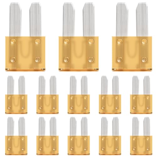 ALLECIN 30 Stück 5A Micro2 Flachsicherungen