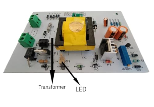Image of Main PCB Card Mother Board Siren PCB Solar PCB Full KIT Circuit Zatka Machine Power Supply Electronic Kit for Solar Zatka Machine Kit Spareparts