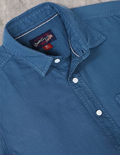 Image of U.S. POLO ASSN. Regular Fit Shirt for Men - 100% Cotton, Breathable & Comfortable, Full Sleeves Casual Shirt for Men