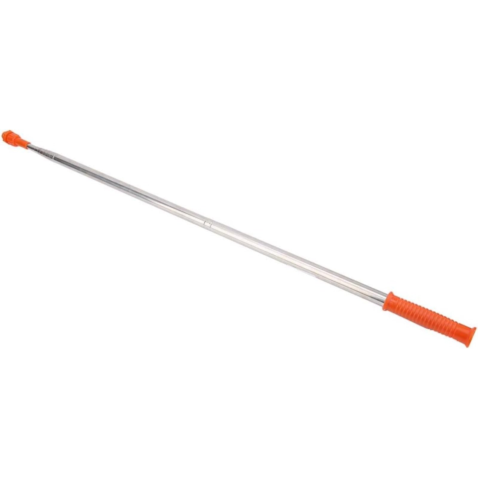 Stainless Steel Telescopic Spray Extension Wand, 2.6m Long Reach Sprayer Lance, Multifunctional Garden Watering and Cleaning Tool for Plants, Roof, Gutters