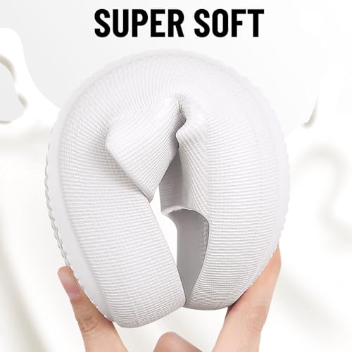 Image of shevalues Orthopedic Slide Sandals for Women with Arch Support Pillow Soft Recovery Slip on Sandals Lightweight Summer Cloud Slippers for Plantar Fasciitis