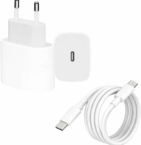 35W Fast Charger Adapter Type-C to Type-C Cable Included Compatibility with iPhone and Samsung and Various Phone models with Universal Compatibility