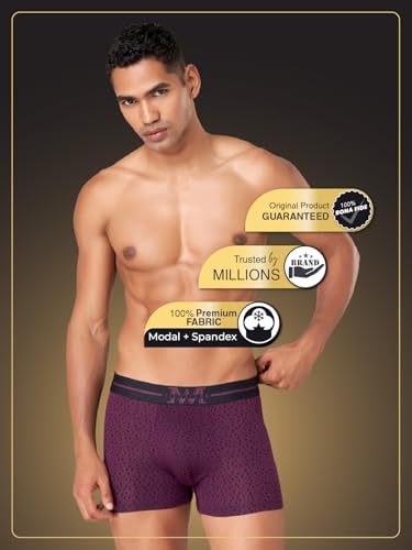 Image of Macroman M-Series MW Signature Collection By Rohit Bal Premium Modal, Spandex Mens Trunks