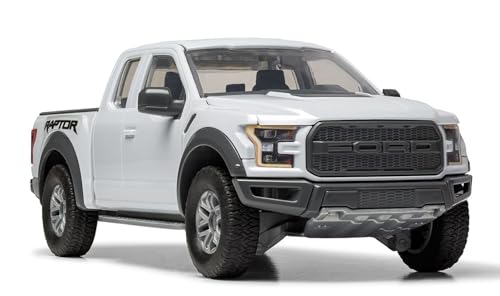 Quickbuild Kit de construcción de coche Airfix J6053 Ford F-150 Raptor gris para niños a partir de 6 años, juguetes de construcción para niños, modelismo sin pegamento