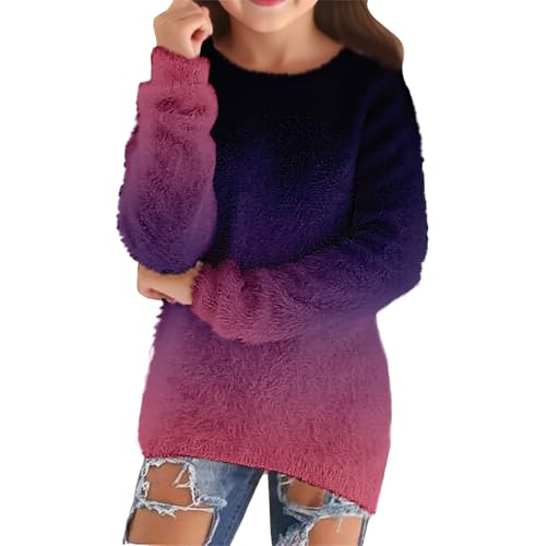 10 Best Girls Chenille Sweaters That’ll Keep Them Cozy and Cute 2 Girls Crew Neck Sweaters for Teens